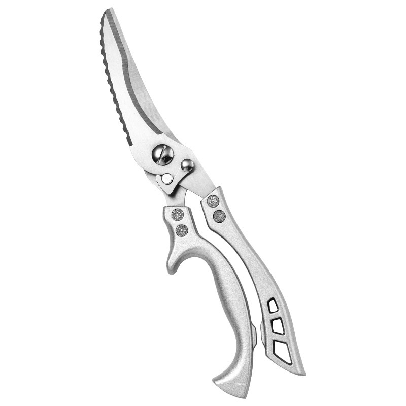 Sharp chicken bone scissors, a kitchen household stainless steel multi-functional bone cutting tool with strong power Item Picture