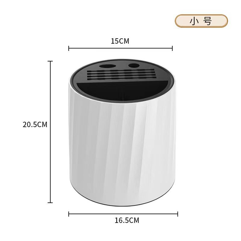Multi-functional rotating knife rack, kitchen knife storage rack, 360-degree rotating knife and fork rack, creative chopstick cage storage cylinder Application Scenario