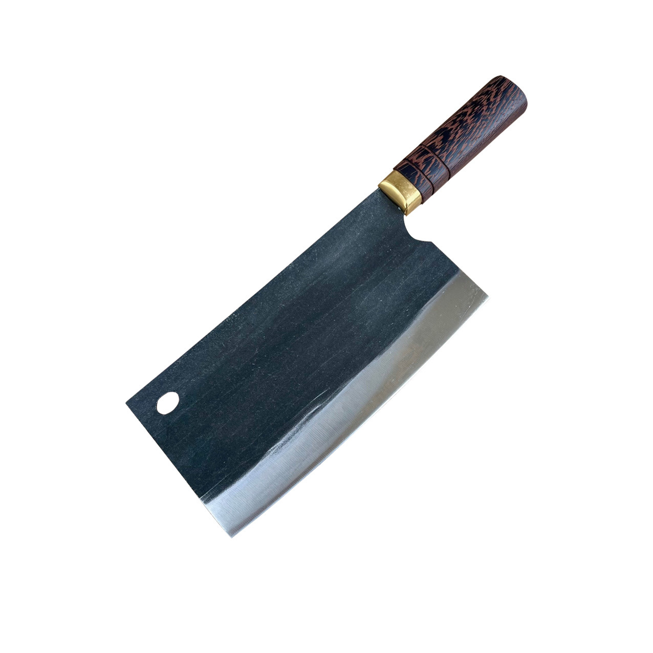 Forged thickened back kitchen knife, commercial cooked food, roast meat, and food stall chefs' special cutting knife, sharp blade, household knife Item Picture