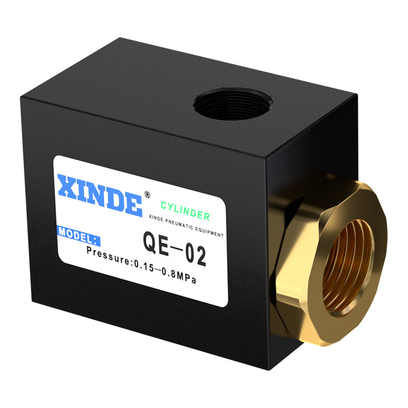 Pneumatic rapid exhaust valve QE-01/02/03/04 Emergency exhaust valve air release valve 2-minute, 3-minute and 4-minute cylinder quick exhaust valve Item Picture