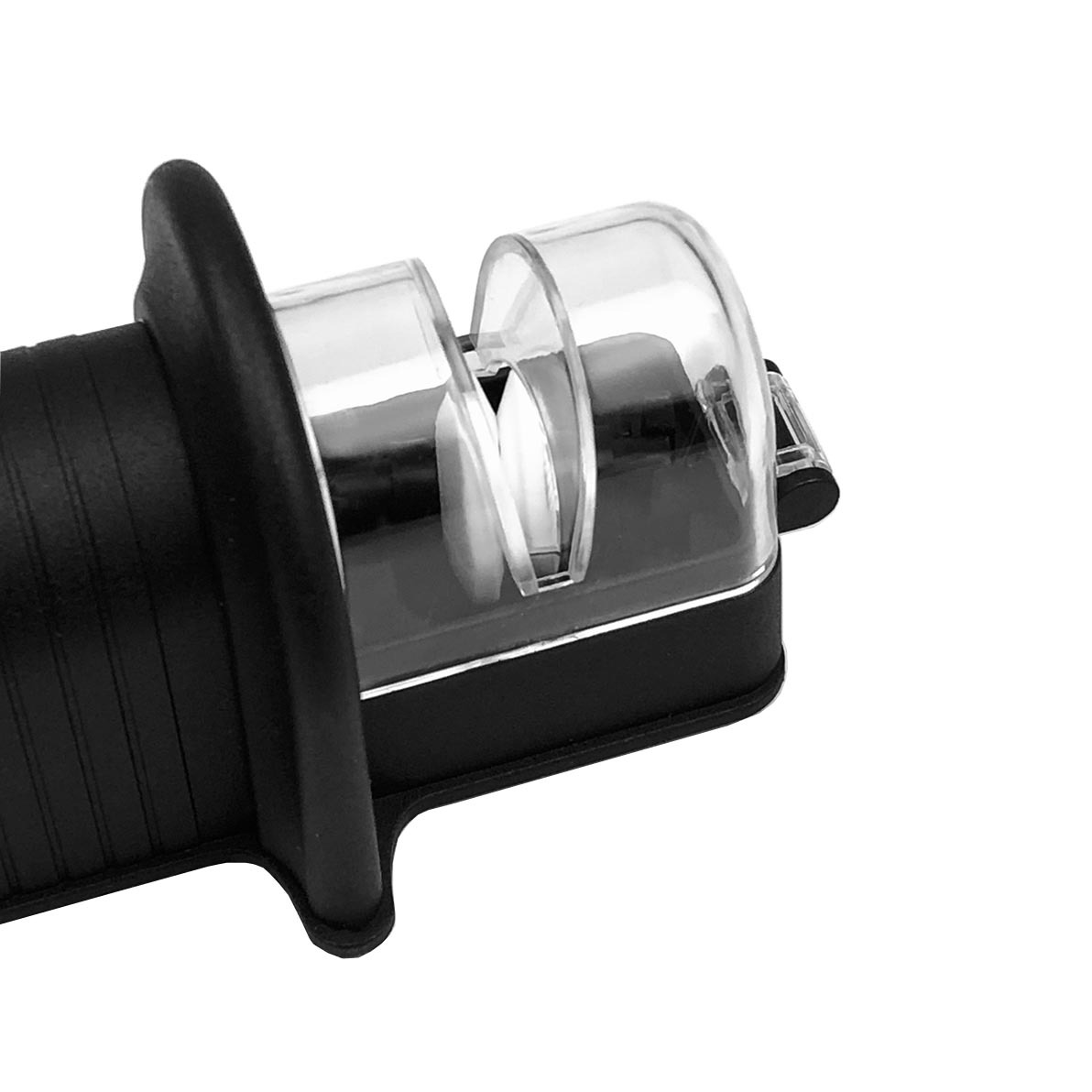 Manufacturer's grinding wheel stone quick knife sharpener, kitchen and household creative knife sharpener, multi-purpose handheld knife sharpener Specification drawing