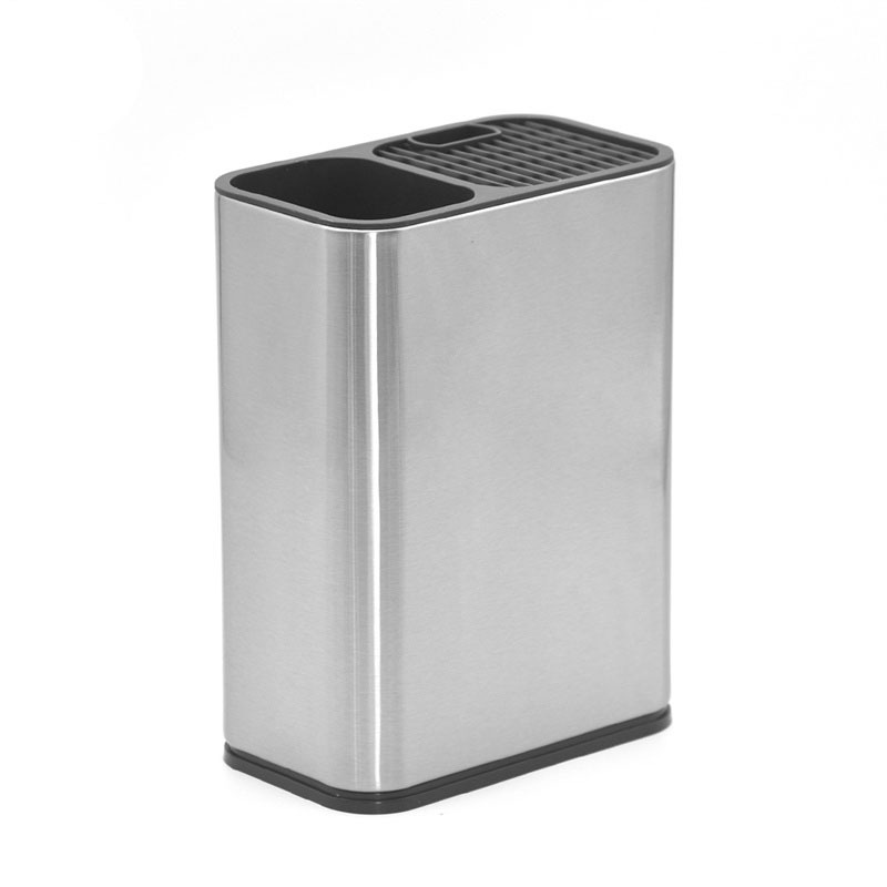 Cross-border in-stock stainless steel knife rack, knife holder, storage rack, kitchen storage rack knife block holder full figure