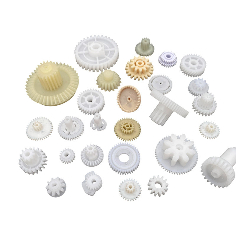 Customized toy gears, nylon plastic double gear, steel pinion, wear-resistant and low-noise plastic gears from the manufacturer Item Picture