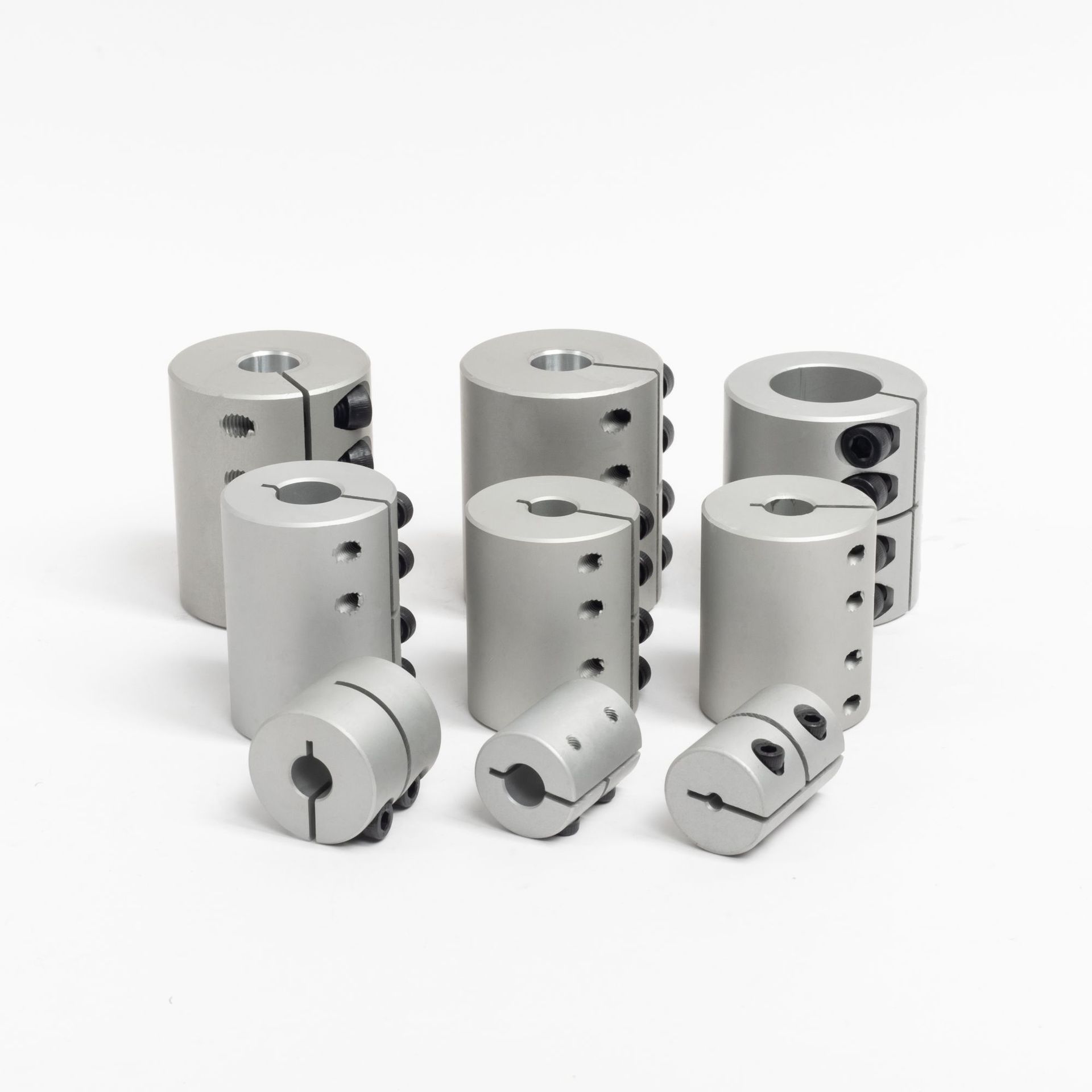 Wholesale direct coupling rigid couplings, servo motor transmission parts, precision couplings, aluminum alloy metal products from the manufacturer Specification drawing