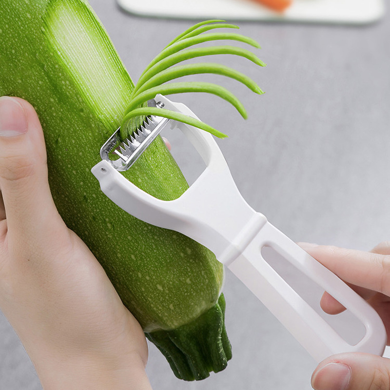 New type of potato shreder, stainless steel cucumber and carrot shreder, multi-functional shreder and grater Specification drawing