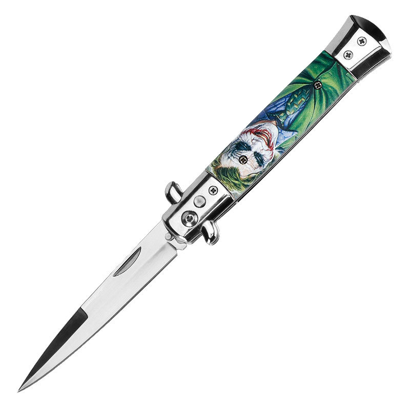 Outdoor multi-functional folding knife, camping tool, high-hardness stainless steel fruit knife, unboxing knife, stainless steel quick disassembly undefined
