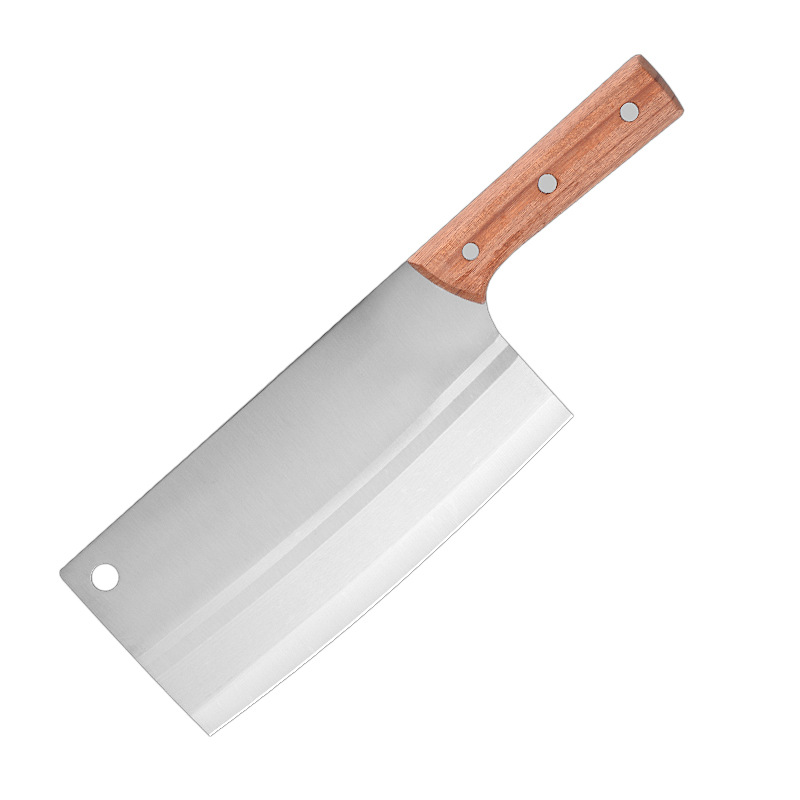 The manufacturer's forged chopping knife is easy to chop bones and can be used for both military and civilian purposes. It is a chef-specific chopping knife and a household kitchen knife details Picture
