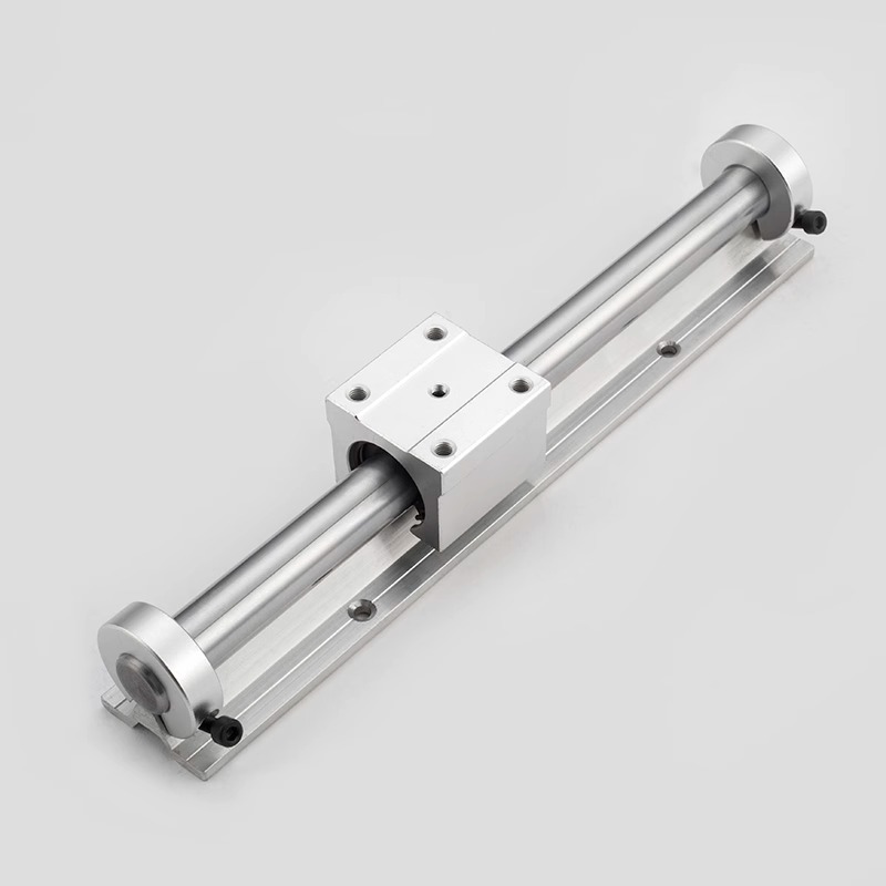SBR16 open fixed ring, aluminum support, guide rail, limit ring, lock ring, shaft end retaining ring, stop ring, SBR20, SBR25 Specification drawing