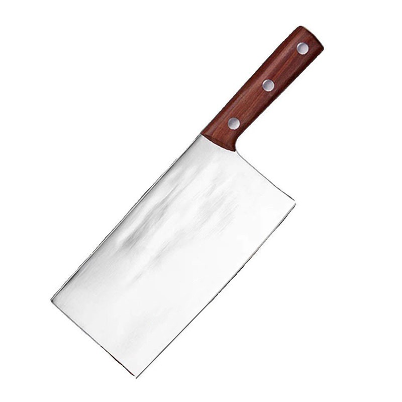 Blacksmith hand-forged mirror-finish kitchen slicing knife, widened chopping knife, commercial hotel special chef slicing and kitchen knife Item Picture