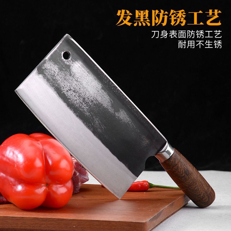 Factory wholesale of forged and chopped knives, household meat and slice knives, direct sales from street stalls, dual-purpose knives for cutting bones and vegetables Application Scenario