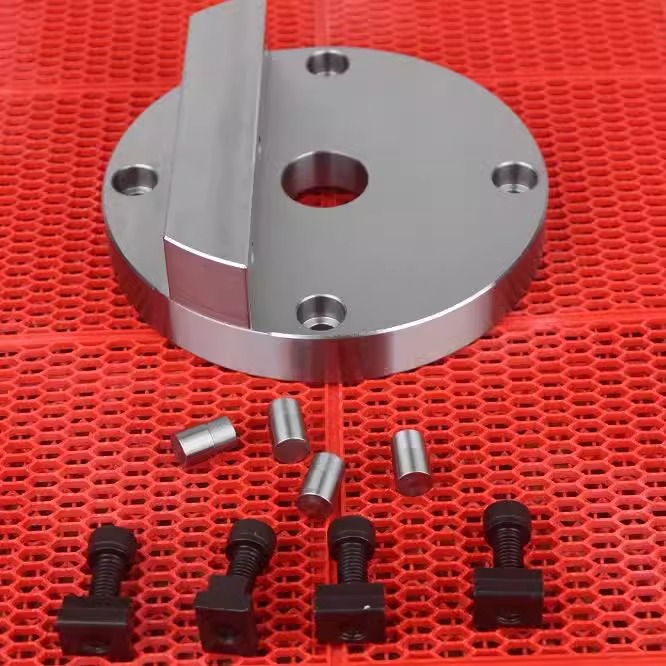 170L and 200L four-axis bridge plate connection plates, L-plate machining center rotary table, automated parts fixture Specification drawing
