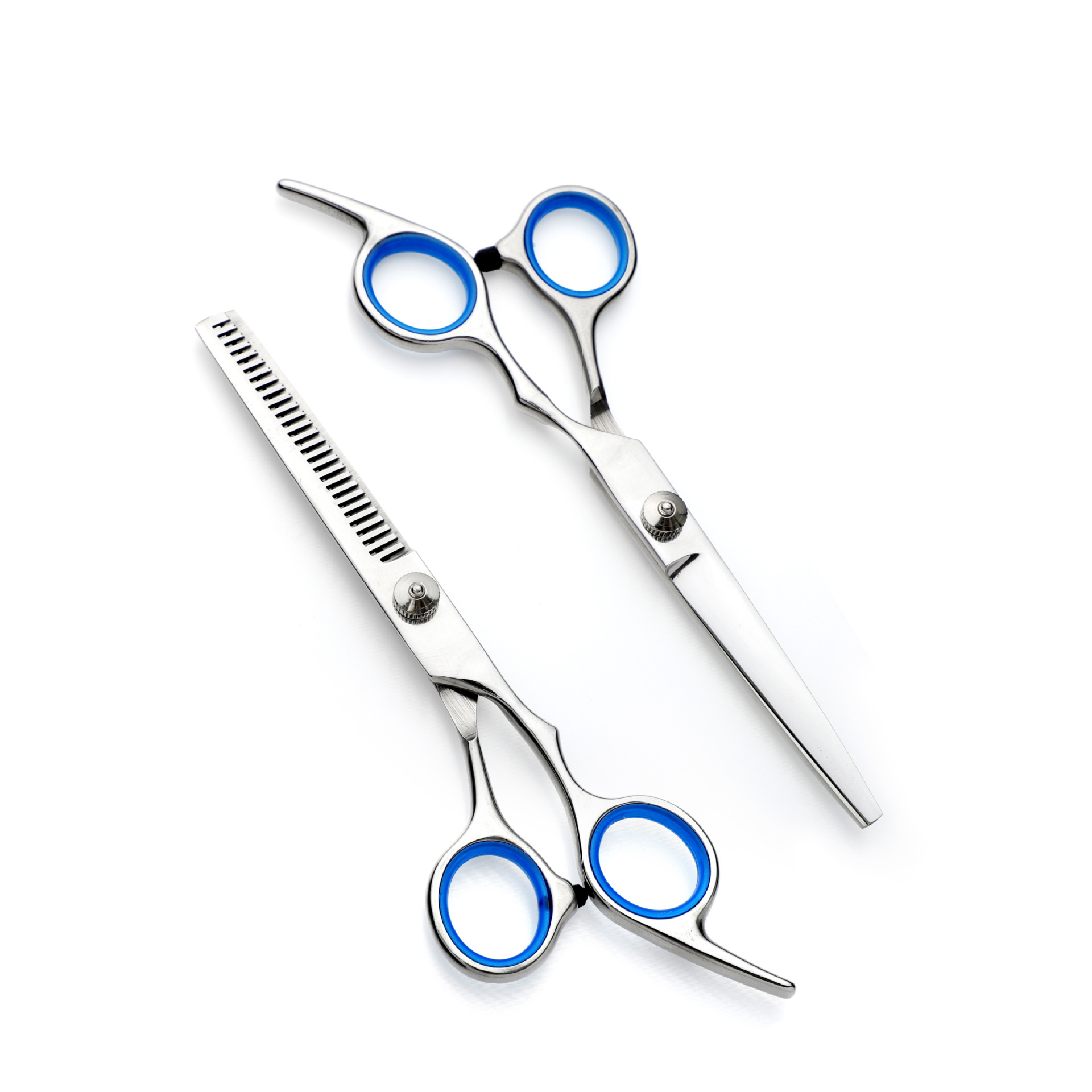Hairdressing scissors, hairdressing scissors, thinning and breaking hair, tooth scissors, cutting bangs, flat scissors. Amazon export factory direct supply full figure