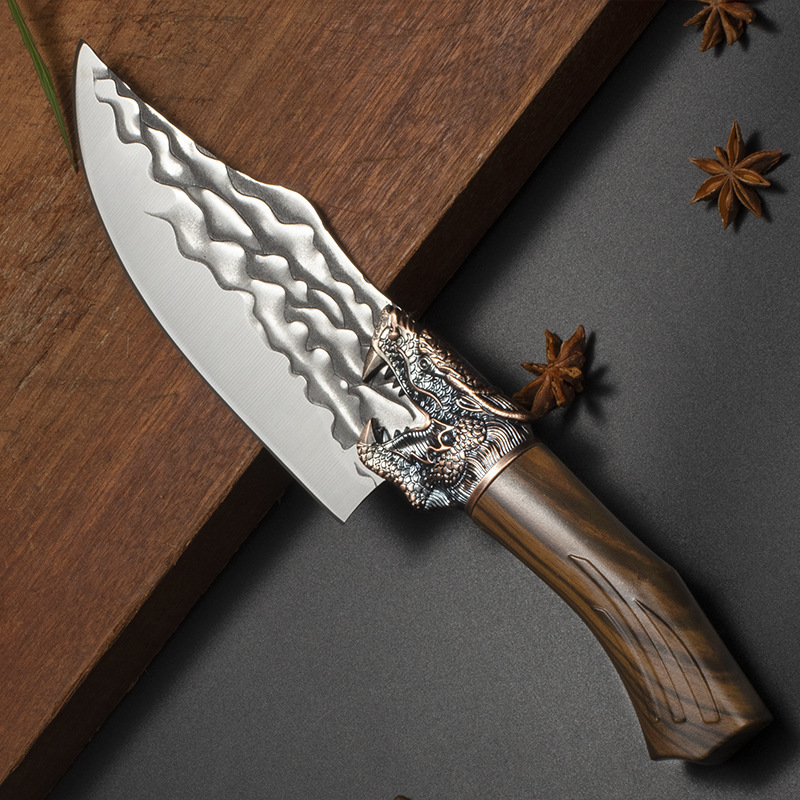 "Running around the world kitchen knife, household kitchen knife, stainless steel kitchen chopping knife, dual-purpose chopping knife, Guangdong Yangjiang knife wholesale. Application Scenario