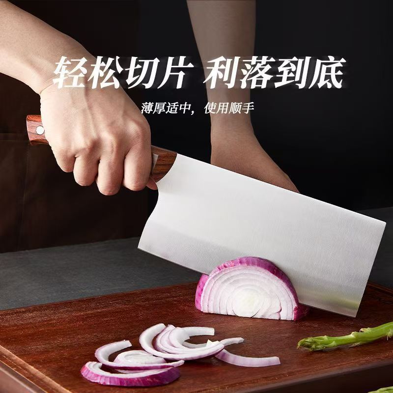 Stainless steel chopping knives for household and commercial use, kitchen chopping knives, stainless steel sharp chopping knives wholesale Application Scenario