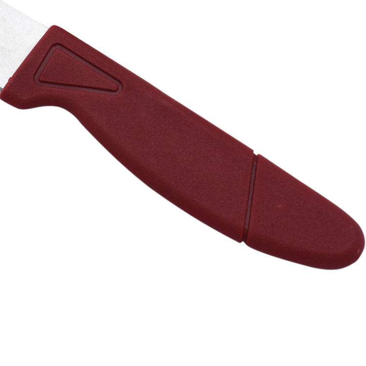 One-yuan street stall supply fruit knife, disposable small red set knife, small knife for banquets, wedding banquets, ox head, pig's foot and lamb leg Item Picture