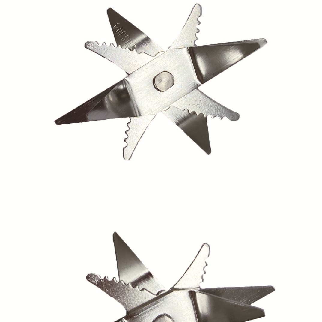 Ice crusher sawtooth blade, juicer blade, juicer blade, ice crusher blade, blender blade, juicer blade Application Scenario