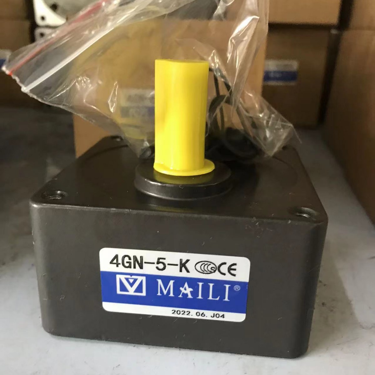 Michael force MAILI manufacturer of speed reducer gear box 3 designed.the gn / 4 designed.the gn / 5 designed.the gn/gu / 5 gs / 6 gu/gs ratio details Picture