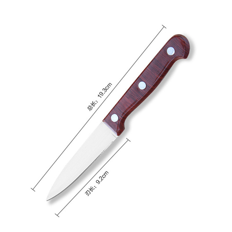 Bar fruit knife, household stainless steel knife, peeler, mini fruit peeler, fruit knife, imported knife Item Picture