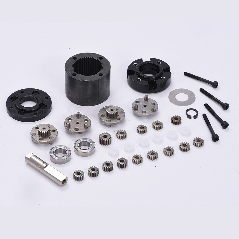 PW Puwei 36mm outer diameter 555 motor intelligent planetary reducer metal plastic reduction gear motor Item Picture