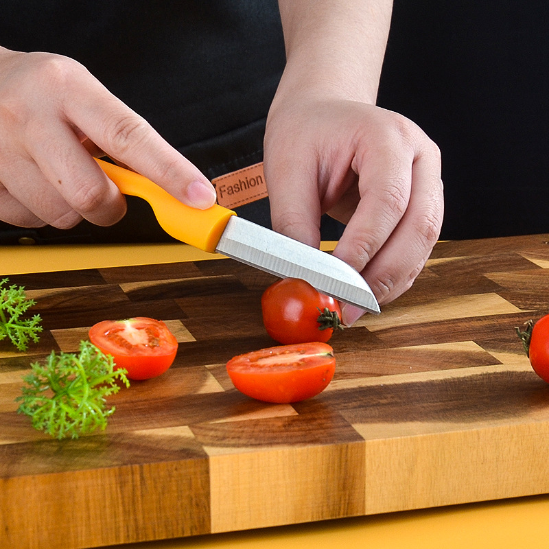 Stainless steel fruit knife and melon peeler set, fruit peeler, kitchen potato peeler, creative multi-functional knife and peeler in one Specification drawing