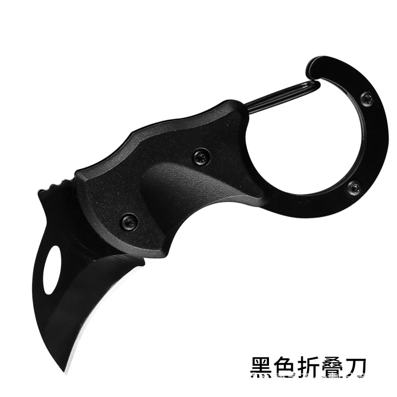 Factory wholesale new outdoor mini mountaineering fox knife, outdoor portable multi-functional EDC folding knife undefined