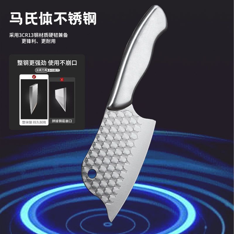 All-steel mini kitchen knife, ladies' knife, multi-functional kitchen knife, household fruit knife, sharp forging and killing fish knife details Picture