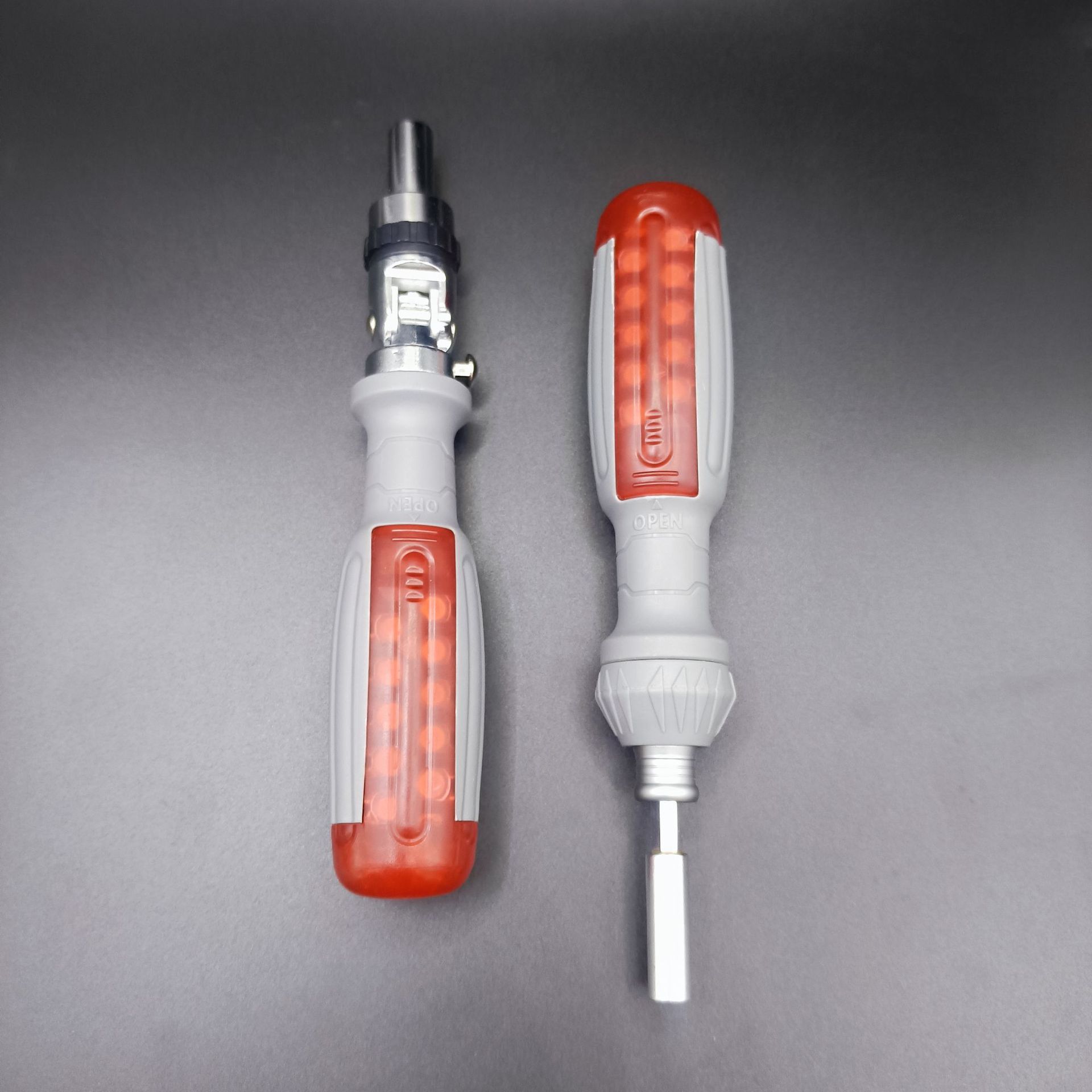 Multi-angle elbow, 10-in-1 ratchet screwdriver, screwdriver screwdriver, S2 batch head tool set, cross, plum blossom, single character details Picture