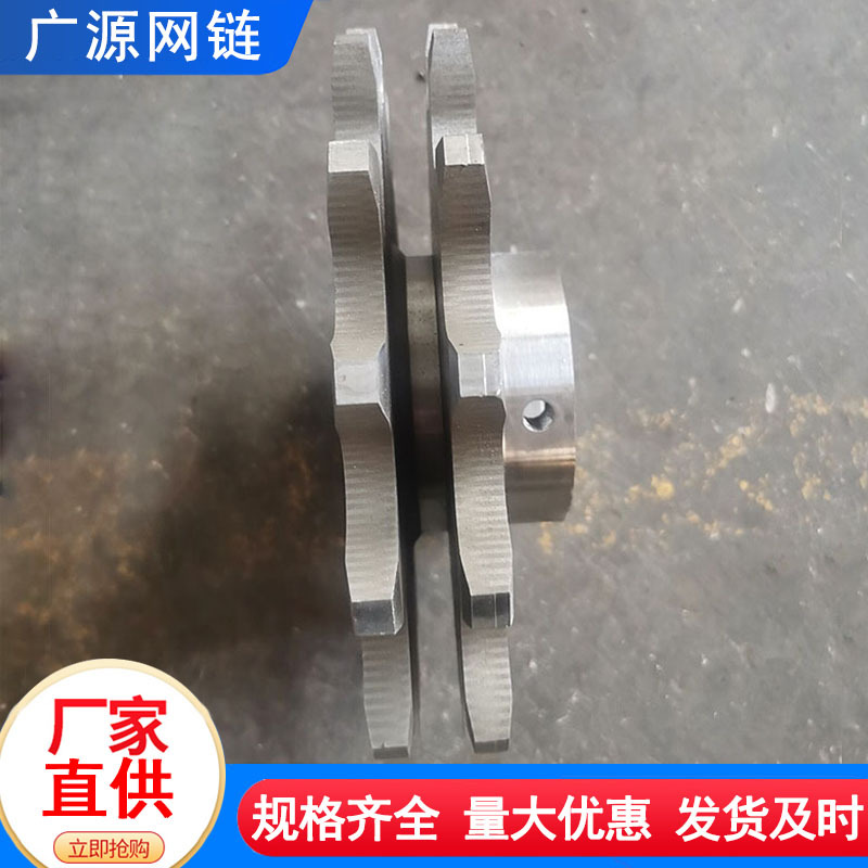 Conveyor sprockets, mechanical transmission accessories, large pitch bearings, double-row gears, stainless steel chains, sprockets, industrial sprockets details Picture