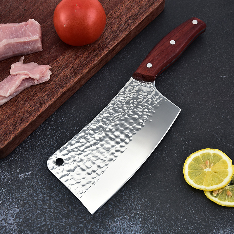 Stainless steel kitchen knives, chef's kitchen knives, vegetable cutting and chopping, street stall products, household bone-cutting and slicing knives, street stall supplies Specification drawing