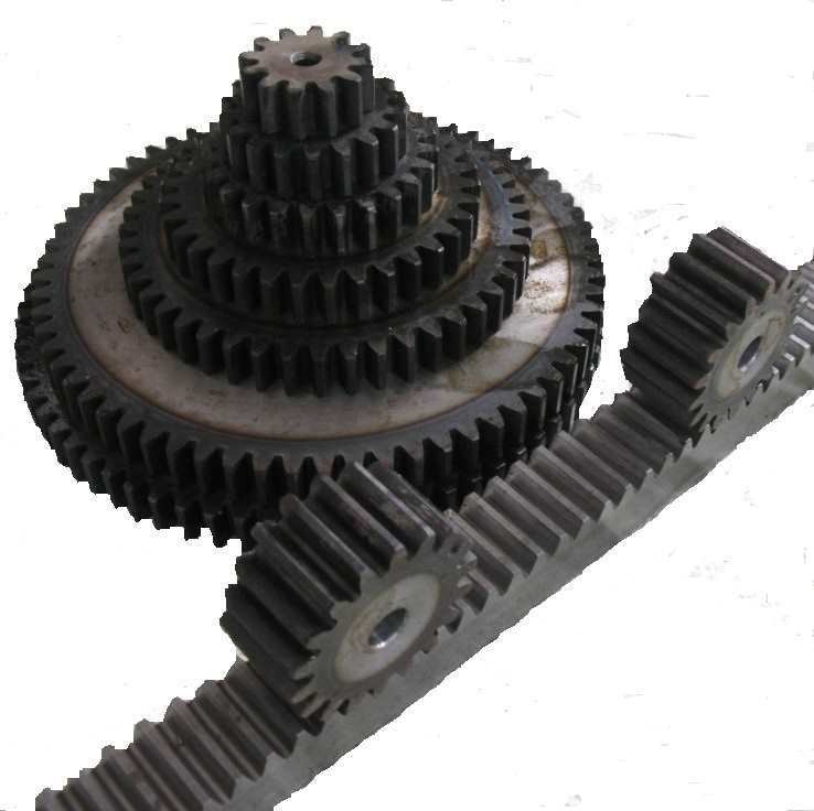Precision milling and grinding of helical rack, rack gear guide rails, rack accessories, transmission modules, 1.25 molds, 1.5 molds, 2 molds, 3 molds, 4 molds Application Scenario
