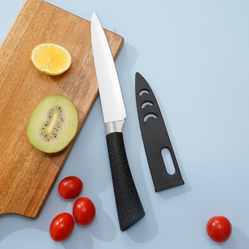 Stainless steel household ladies' fruit knife, dormitory student portable knife, super-fast and sharp fruit knife, kitchen peeler full figure