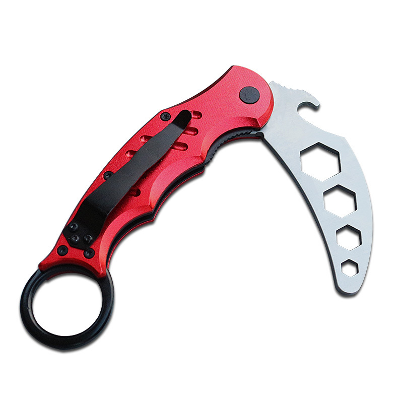 Wholesale fox tool claws, stainless steel outdoor multi-functional hexagonal folding tool head, bottle opener function Application Scenario
