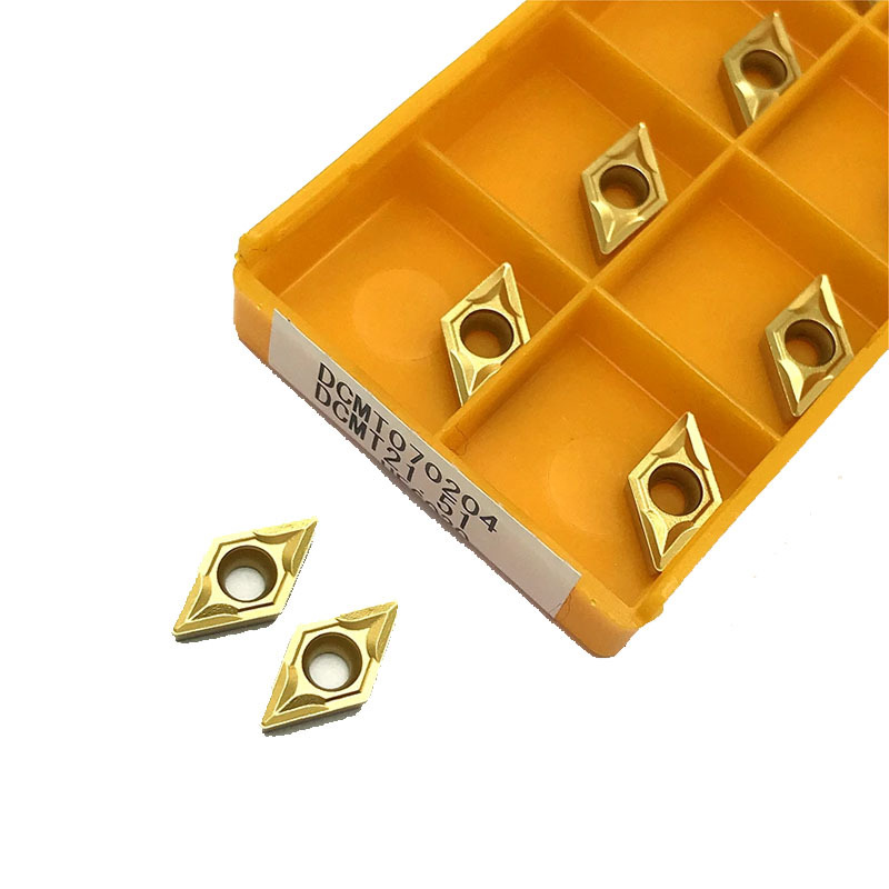 Cross-border foreign trade CNC cutting tools DCMT070204 VP15TF UE6020 US735 hard alloy coating Specification drawing