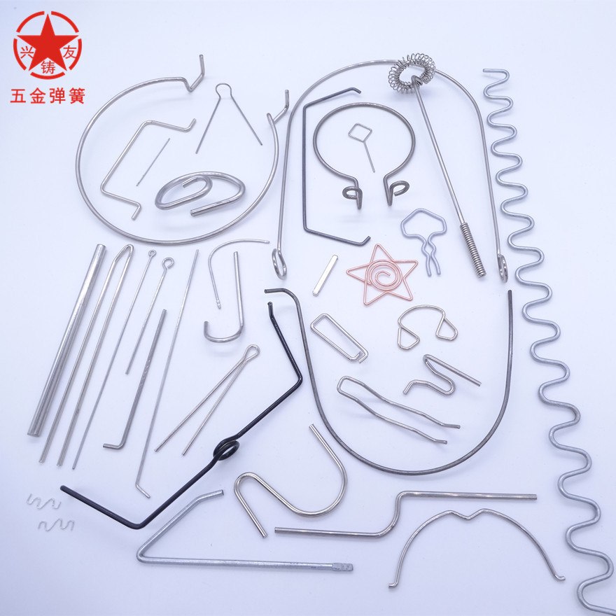 Specializing in the production of stainless steel wire formed springs, special-shaped springs, wire formed brackets, springs, and steel wire bending processing full figure