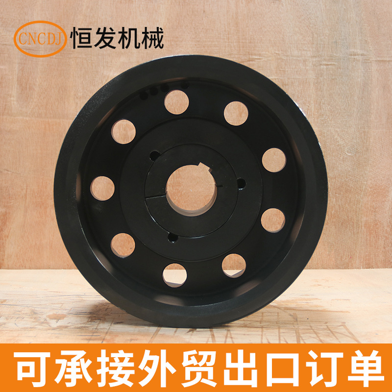 Professional manufacturer of European standard conical sleeve pulley tensioning pulley, high-speed and easy-to-disassemble motor pulley, SPC SPB in stock for wholesale details Picture