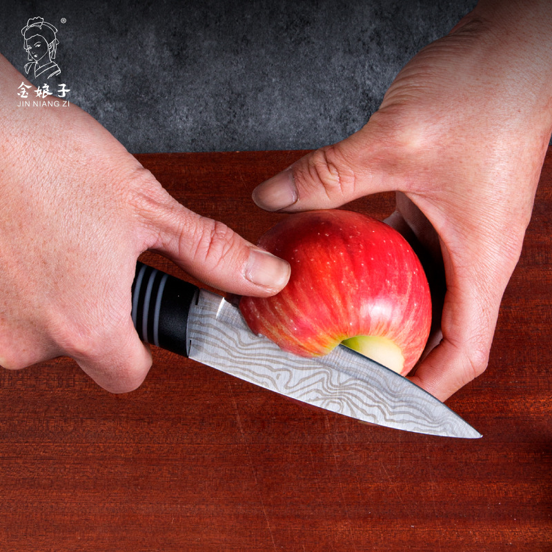 Jinniangzi stainless steel kitchen knives, fruit knives, multi-purpose household small knives, portable fruit and vegetable sets, sharp dormitory details Picture
