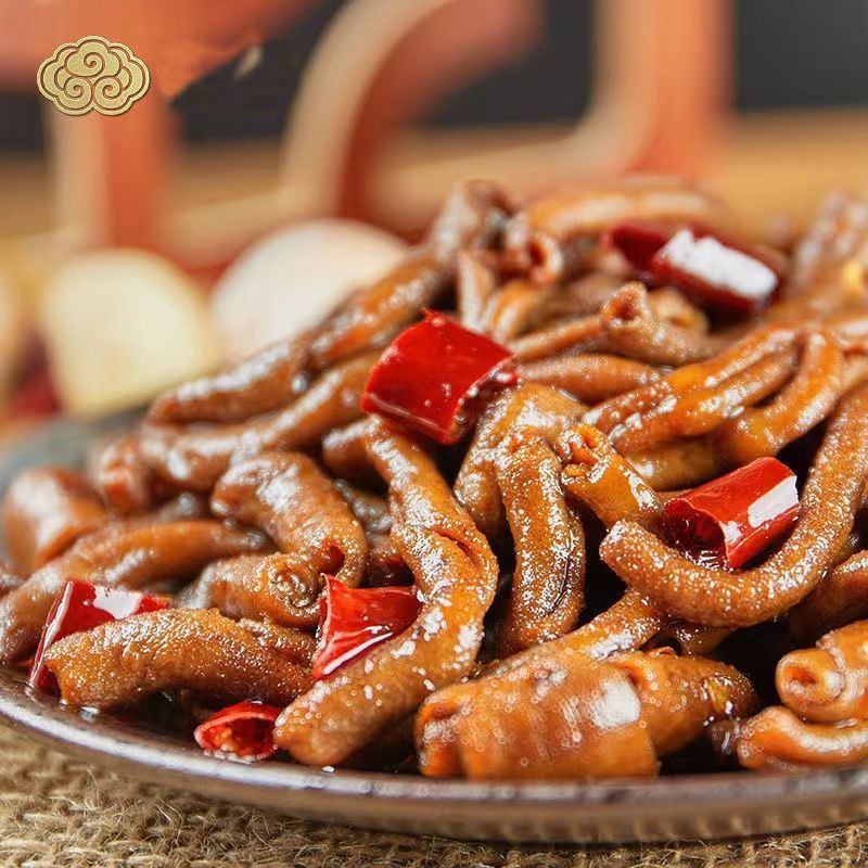 Niu Hai Ge's Secret Marinated Duck Intestines are ready-to-eat, spicy, fragrant, black duck-flavored small packages of marinated snacks and snack foods Application Scenario