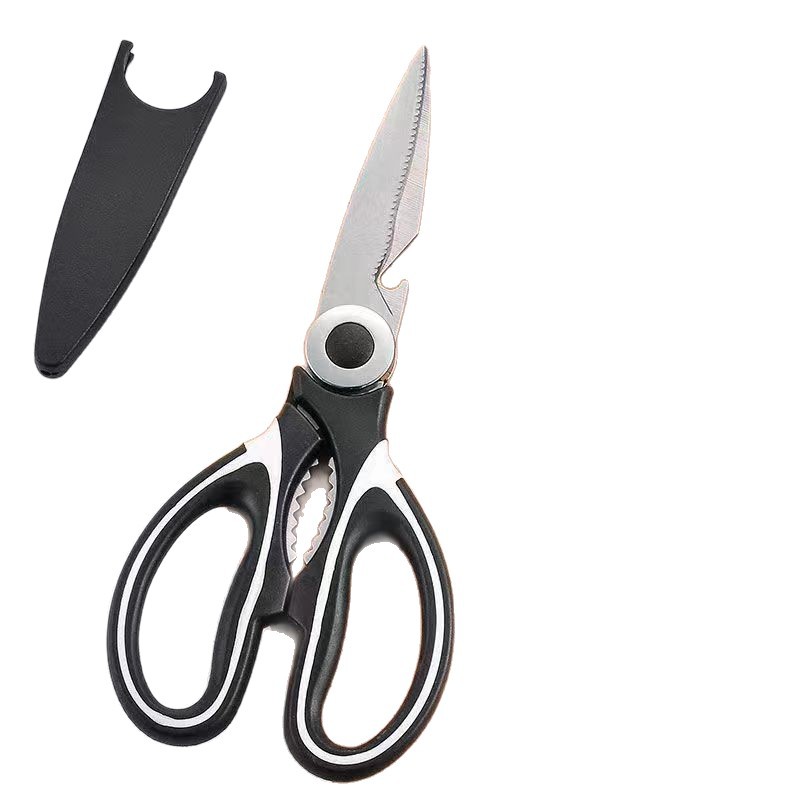 Powerful scissors, high manganese steel chicken bone cutting, kitchen household scissors, sharp manufacturer, minimum order quantity, free shipping, AliExpress Item Picture