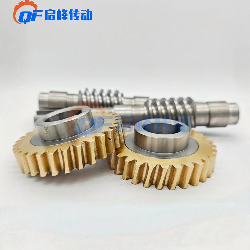 Customized turbine worm, V-belt pulley and gear manufacturers Specification drawing