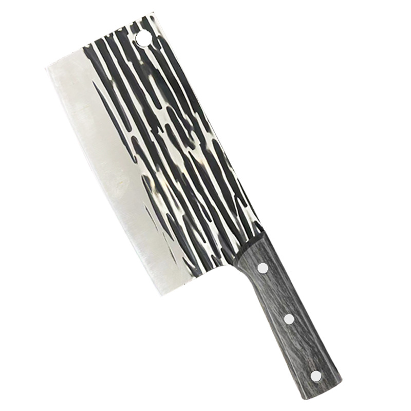 Wholesale of genuine Yangjiang kitchen knives, stainless steel old-fashioned kitchen bone-cutting and slicing knives, household chopping and cutting knives Item Picture