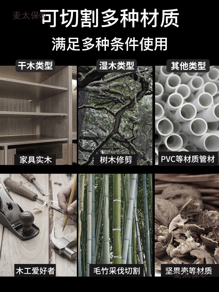 Shibaura saw, handsaw, woodworking saw, fast manual felling saw, sawing wonder, woodworking tools collection, Handmai Taibao Item Picture