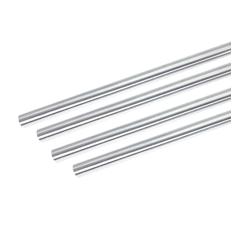 Linear smooth shaft chrome-plated bar, 45# steel high-frequency hardened shaft, flexible shaft manufacturer processing can cut circular guide rail piston rod Item Picture