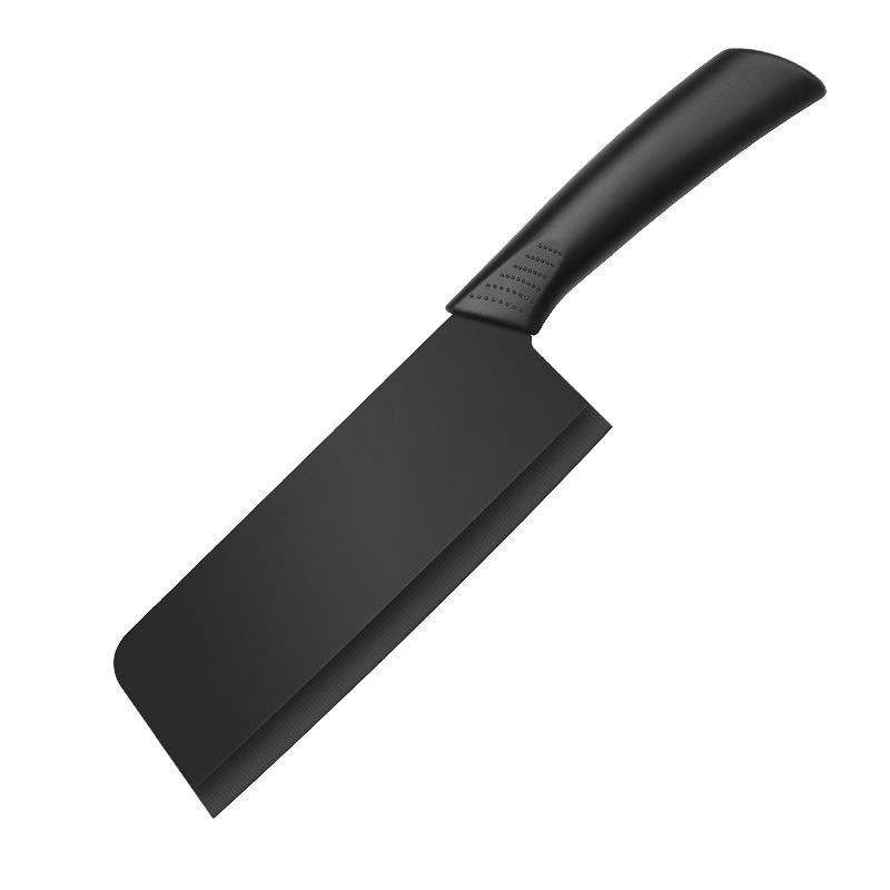 Stainless steel kitchen knife, black-edge slicing knife, meat slicing household wonder, kitchen knife, sharp knife, vegetable slicing knife Item Picture