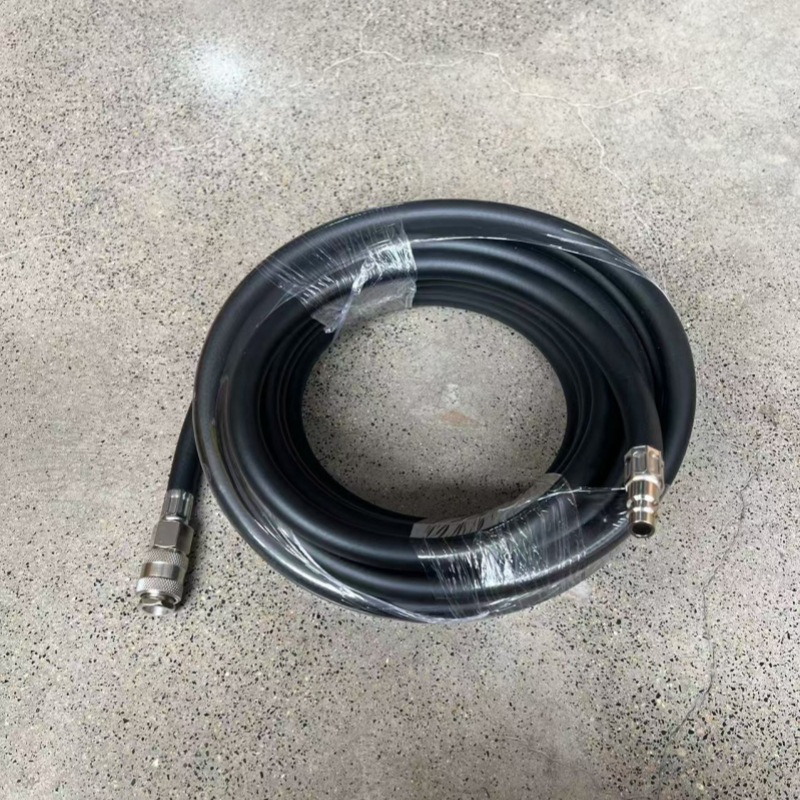 High-pressure products like plastic flexible hoses, air pipes with European-style joints, three-in-one German joints, 10-meter and 15-meter air ducts, and cross-border products details Picture