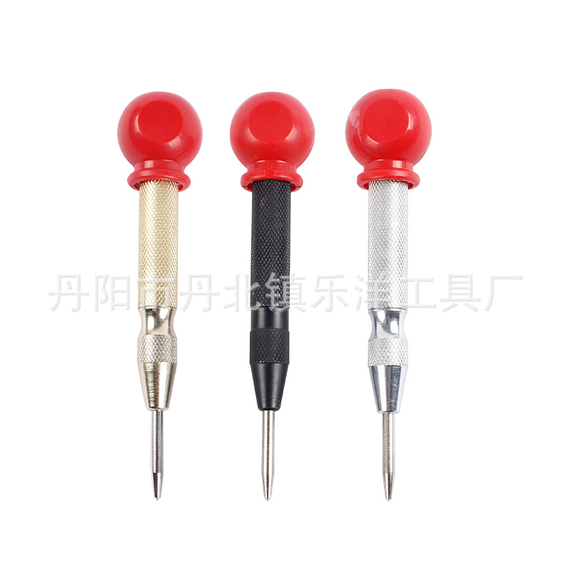 Cross-border automatic center punch high-hardness drilling positioning, punching spring positioner, center punching positioning punch worker Item Picture