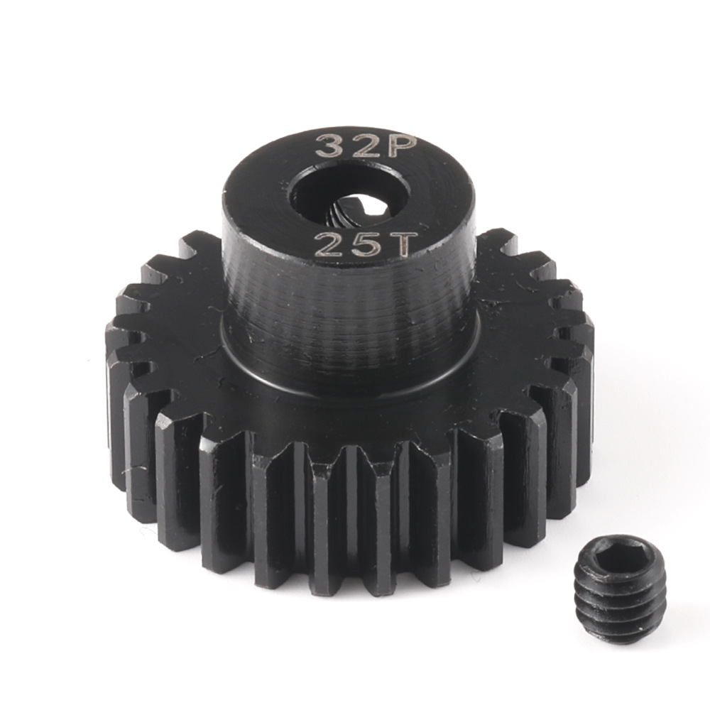 The motor of the model car of the climbing vehicle is made of 32P 5.0-hole 11-31T steel in one piece and blackened 1/10 undefined