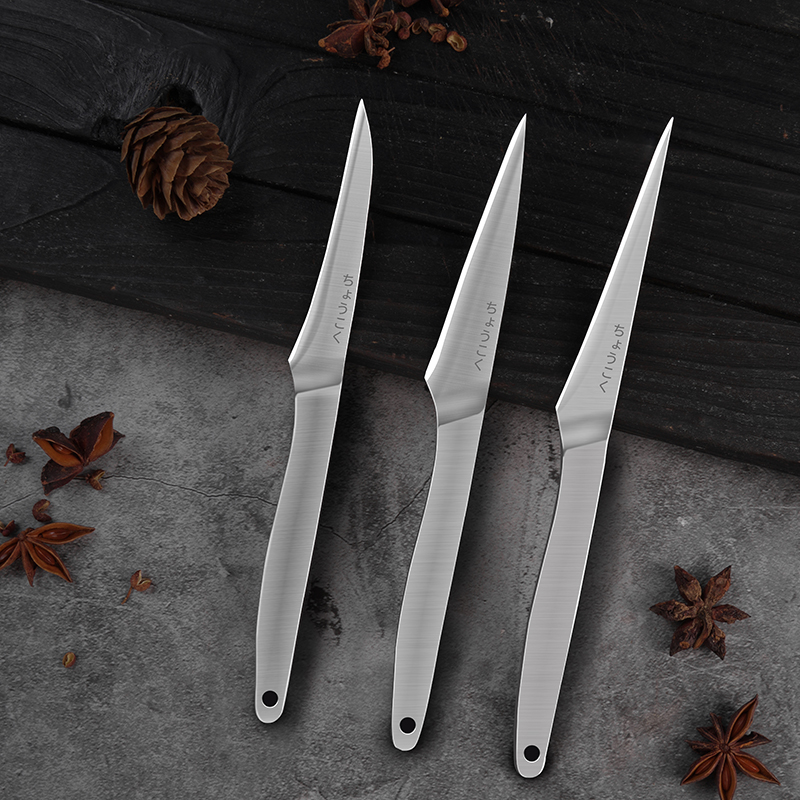 Wholesale and export all-steel engraving knives, chef engraving knives, food professional engraving knives, three-piece sets, one-piece consignment Application Scenario