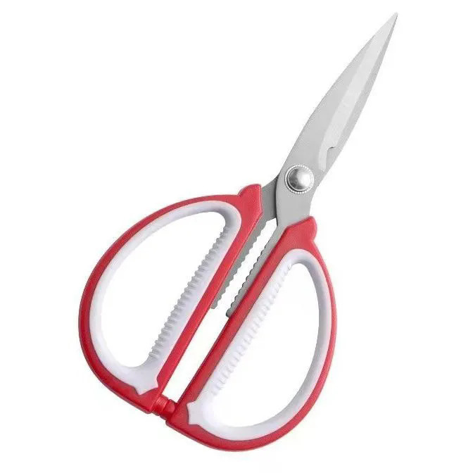 German stainless steel household scissors, stainless steel kitchen scissors, civilian safe scissors, office DIY paper-cutting scissors Item Picture