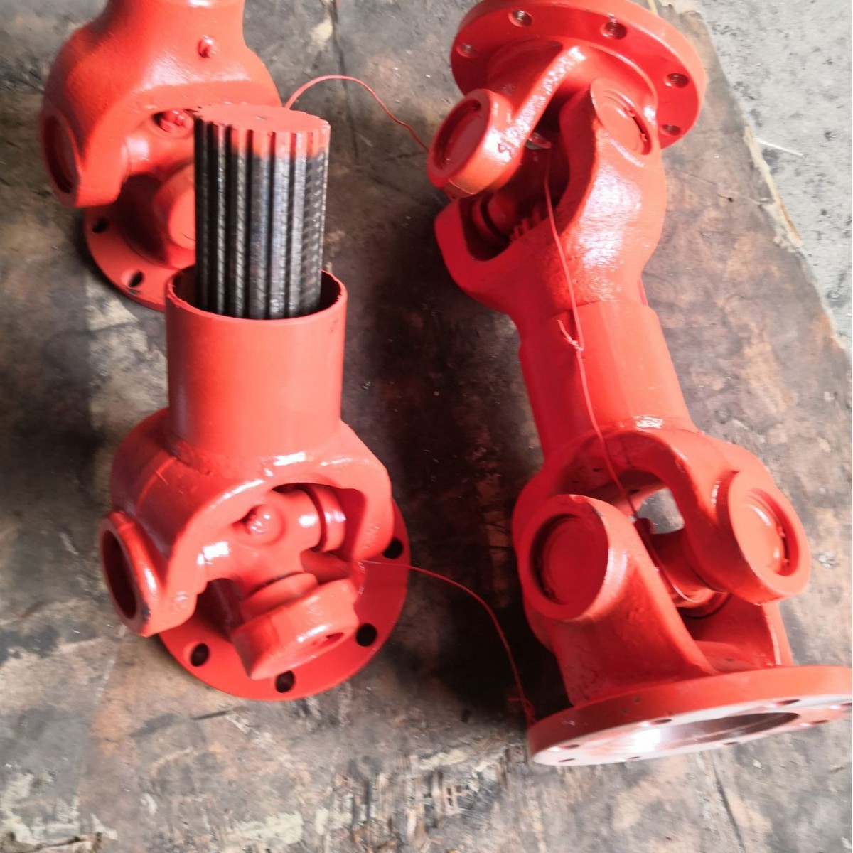 SWC universal coupling WD precision drive shaft heavy-duty telescopic cross shaft SWC350 universal drive shaft Application Scenario