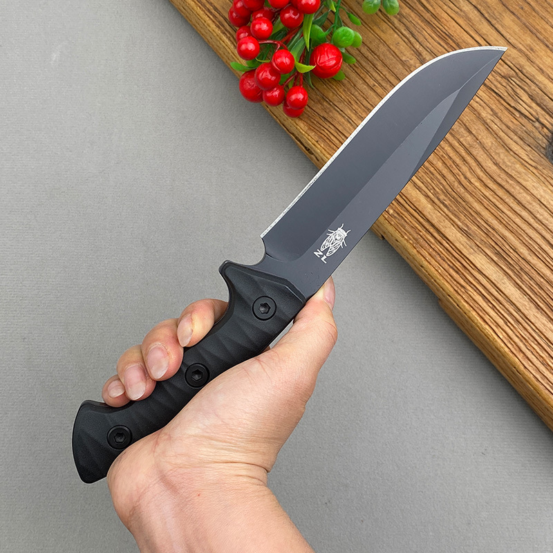 Cross-border best-selling K-sheath high-hardness small knife, outdoor survival knife, portable knife, self-defense and survival multi-functional tactical knife Specification drawing